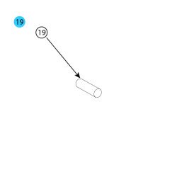 item#19 25666 PLANET GEAR SHAFT item#19 25666 PLANET GEAR SHAFT