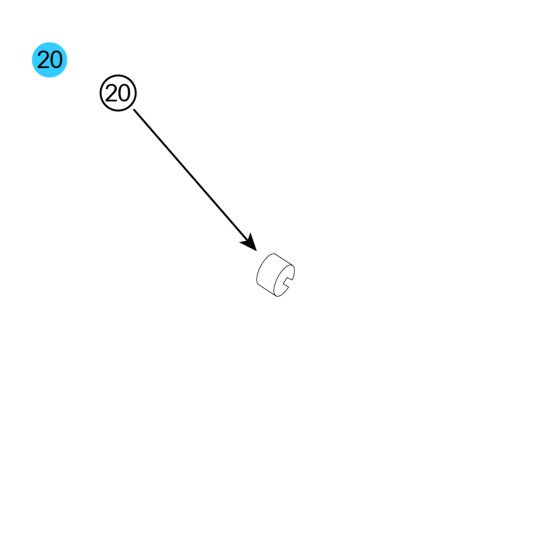 item#20 24175 ROLLER BEARING