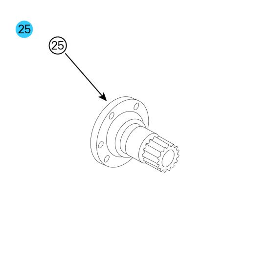 item#25 28843 BEARING SUPPORT (STANDARD) item#25 28843 BEARING SUPPORT (STANDARD)