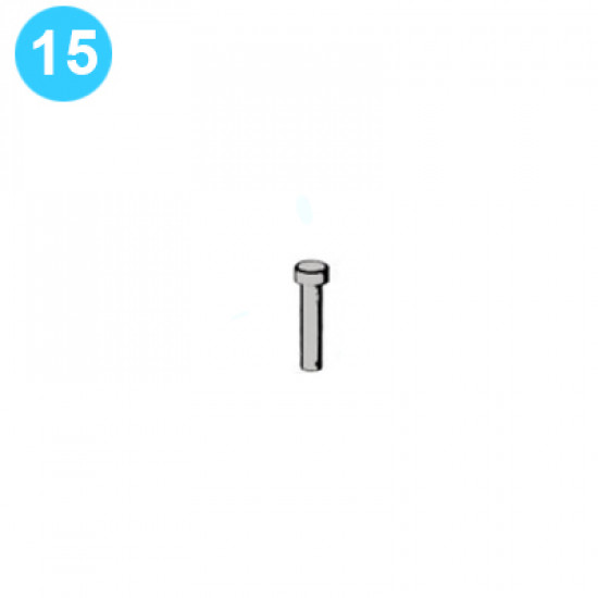 item#15 20 in - 2000 psi Type F BOP Cameron Style Pin. Hinge 20