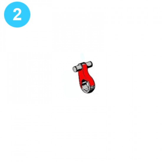 item#2 8 in - 3000 psi Type F BOP Cameron Style Arm image