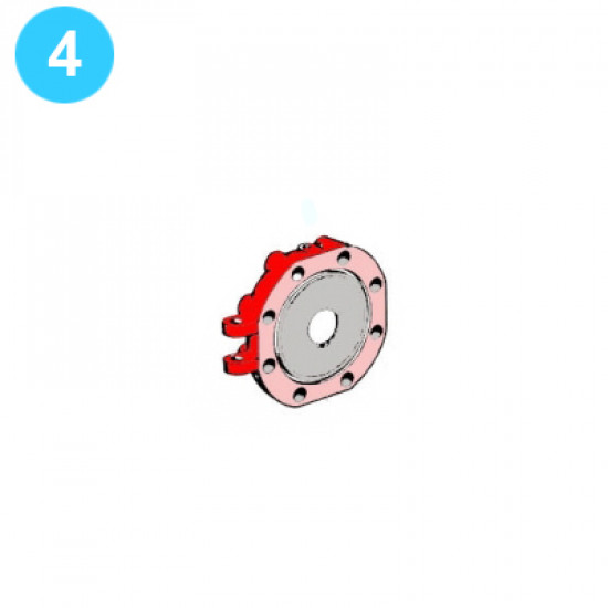 item#4 7 in - 15000 psi Type F BOP Cameron Style Bonnet. Right Hand 7