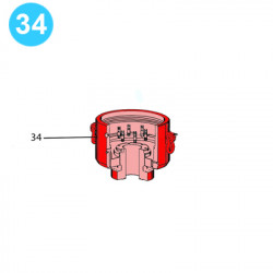 item#34 4-1/16" -10000/15000psi Cameron Style Type DL Lock Ring Acces Port Plug item#34 4-1/16" -10000/15000psi Cameron Style Type DL Lock Ring Acces Port Plug
