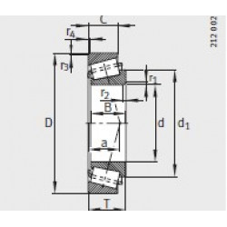 32305-A Bearing 25X62X24mm 32305-A Bearing 25X62X24mm