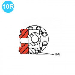 item#R10 F-350 Fluid-End Continental Emsco Style Thread Ring to F.E. Stud item#R10 F-350 Fluid-End Continental Emsco Style Thread Ring to F.E. Stud