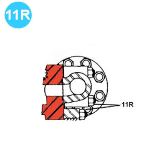 item#R11 F-350 Fluid-End Continental Emsco Style 1-1/8