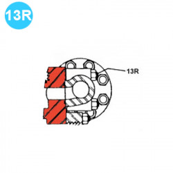 item#R13 F-350 Fluid-End Continental Emsco Style Discharge Manifold