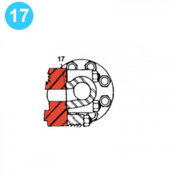 item#17 F-650 Fluid-End Assembly Continental Emsco Style O-Ring