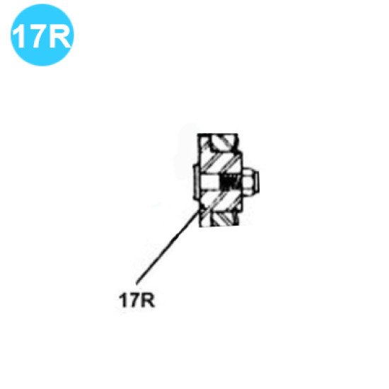 item#R17 F-350 Fluid-End Continental Emsco Style Piston (6