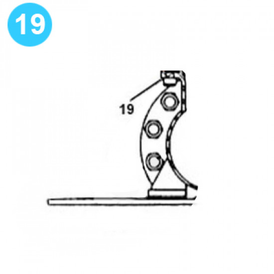 item#19 F-350 Fluid-End Continental Emsco Style O-Ring F-350 Fluid End Assembly image