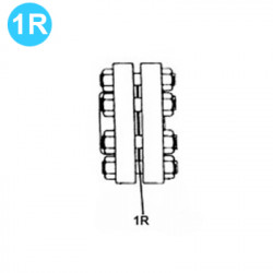 item#R1 F-650 Fluid-End Assembly Continental Emsco Style Ring Joint Gasket