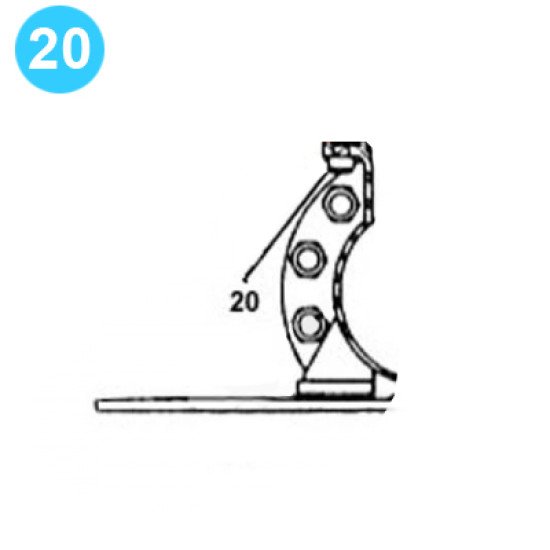 item#20 F-350 Fluid-End Continental Emsco Style 3/4