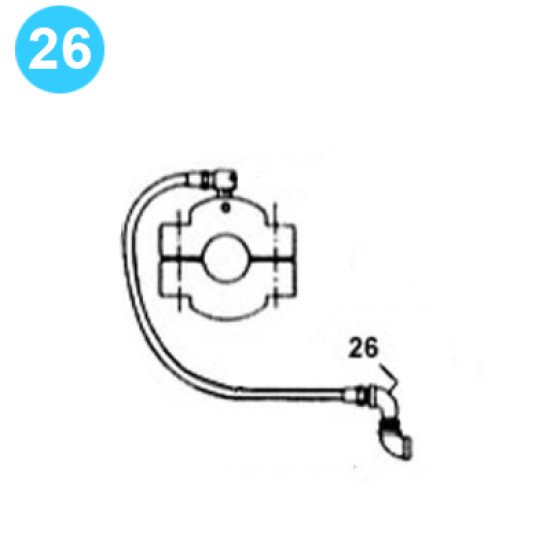 item#26 F-350 Fluid-End Continental Emsco Style 1/4