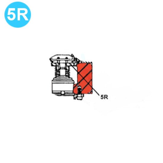 item#R5 F-350 Fluid-End Continental Emsco Style Lower Valve Guide image