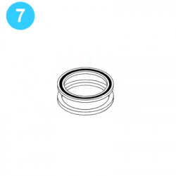 item#7 Annular GK Hydril Style - 12" x 3000psi (13-5/8") Piston Head Seal