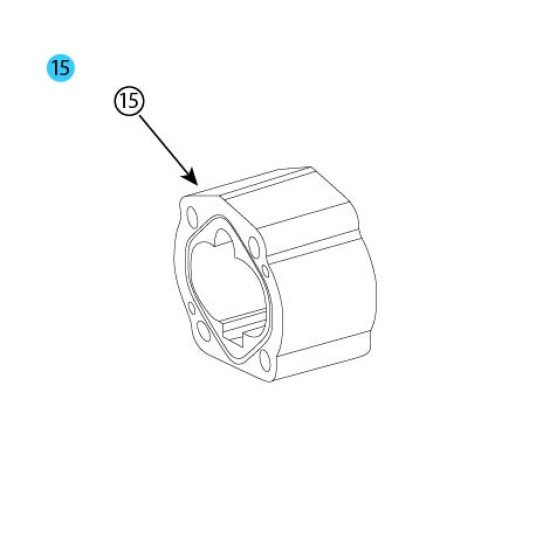 Showing image for 314-8225-100 Gear Housing 2-1/2” 314-8225-100 Gear Housing 2-1/2” C-102 image