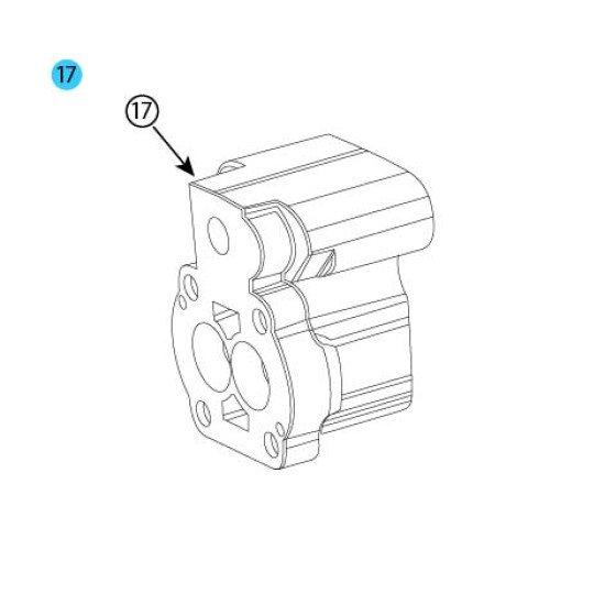 308-3910-901 Port End Cover C-102 image
