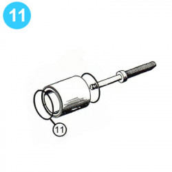 item#11 Ram LWS Shaffer Style - 10" x 3000psi (11") Single/Double O-Ring, Cylinder