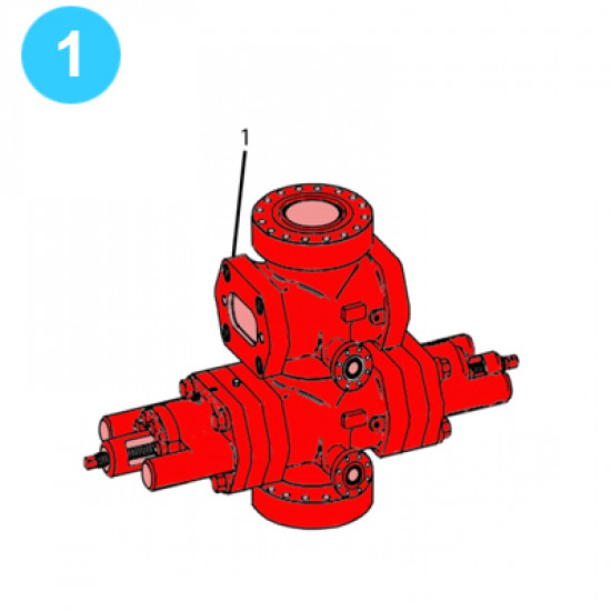 Showing image for item#1 13-5/8 item#1 13-5/8