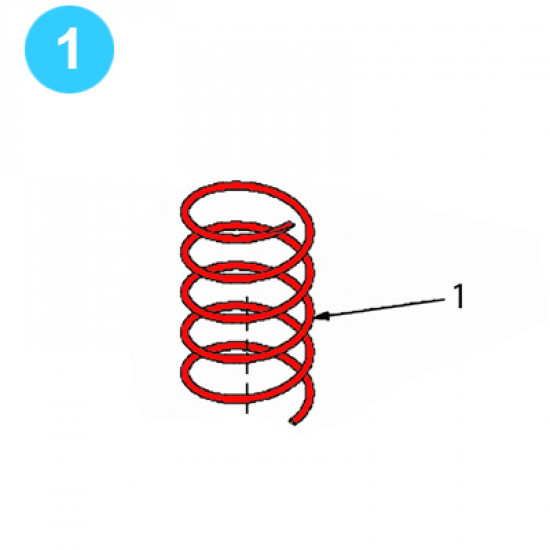 Showing image for item#1 PZ-11HP Stem Valve 5000psi (Carboxylated), Gardner Denver Style Spring, Valve item#1 PZ-11HP Stem Valve 5000psi (Carboxylated), Gardner Denver Style Spring, Valve PZ-11 HP Stem Valve 5,000psi (Carboxylated) image