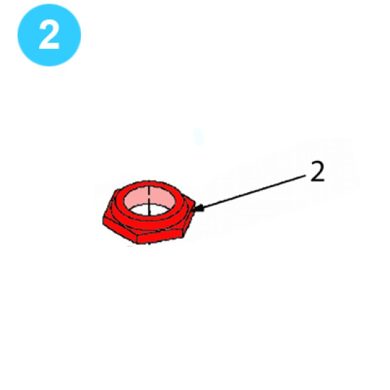 Showing image for item#2 PZ-11HP Stem Valve 5000psi (Carboxylated), Gardner Denver Style Locknut, Valve item#2 PZ-11HP Stem Valve 5000psi (Carboxylated), Gardner Denver Style Locknut, Valve image