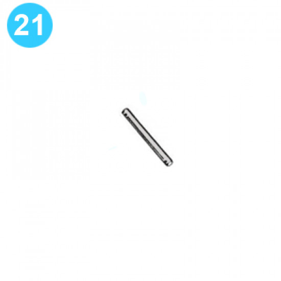 item#21 10 in - 3000 psi Type QRC BOP Cameron Style Pin. Connecting Rod (to Yoke) 10