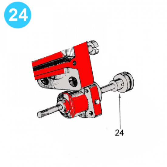 item#24 8 in - 3000 psi Type QRC BOP Cameron Style Piston image