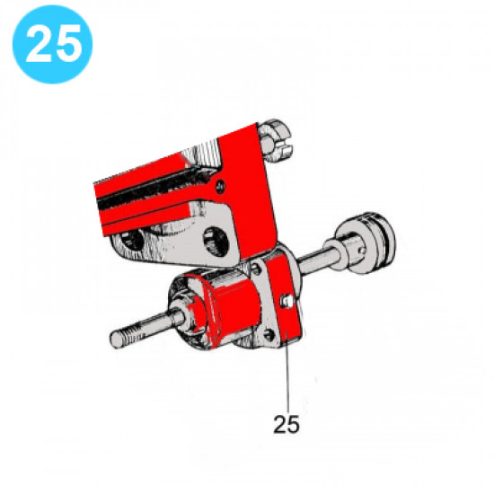 item#25 10 in - 3000 psi Type QRC BOP Cameron Style Plug. Bleeder 10