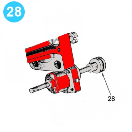 item#28 12 in - 3000 psi Type QRC BOP Cameron Style Ring. Piston image