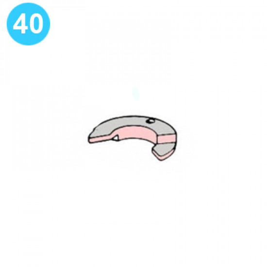 item#40 12 in - 3000 psi Type SS BOP Cameron Style Pipe Guide image