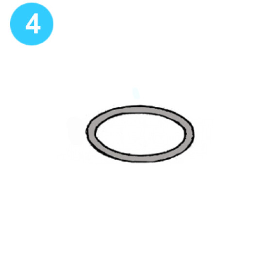 Showing image for item#4 2-1/2 Gallon Backup Ring item#4 2-1/2 Gallon Backup Ring Hydril Style Series IP-3600psi image
