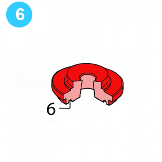 Showing image for item#6 1 Gallon Ring Gasket item#6 1 Gallon Ring Gasket Hydril Style Series IP-275psi image