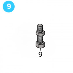 item#9 5 Gallon Stud Nut item#9 5 Gallon Stud Nut