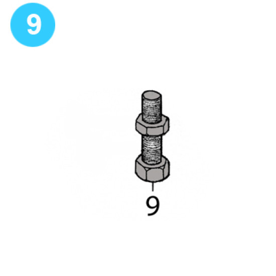 Showing image for item#9 1 Gallon Stud Nut item#9 1 Gallon Stud Nut image
