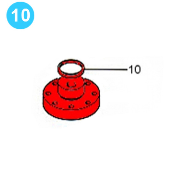 item#10 Hydrill Style Series K-10, 3000 Bottom Plate Gasket Hydril Style Series K-10, 3000 image