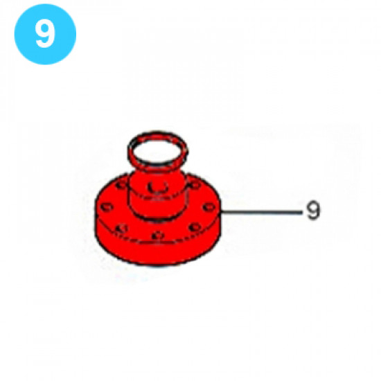 Showing image for item#9 Hydrill Style Series K-10, 1500 Bottom Plate item#9 Hydrill Style Series K-10, 1500 Bottom Plate Hydril Style Series K-10, 1500 image