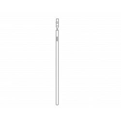 item#1 Sinker Bar. Pipe Thread 3/8-18" Guiberson Style 7/8" OD