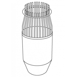 item#1 Type J Tubing Swab Cup Guiberson Style OD 1-1/3 item#1 Type J Tubing Swab Cup Guiberson Style OD 1-1/3