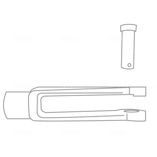 Showing image for SC1023A Top Clevis for Air Cylinder SC1023A Top Clevis for Air Cylinder image