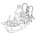 BJ Style RS Back Up Assembly  3-1/2" to 4-1/2"